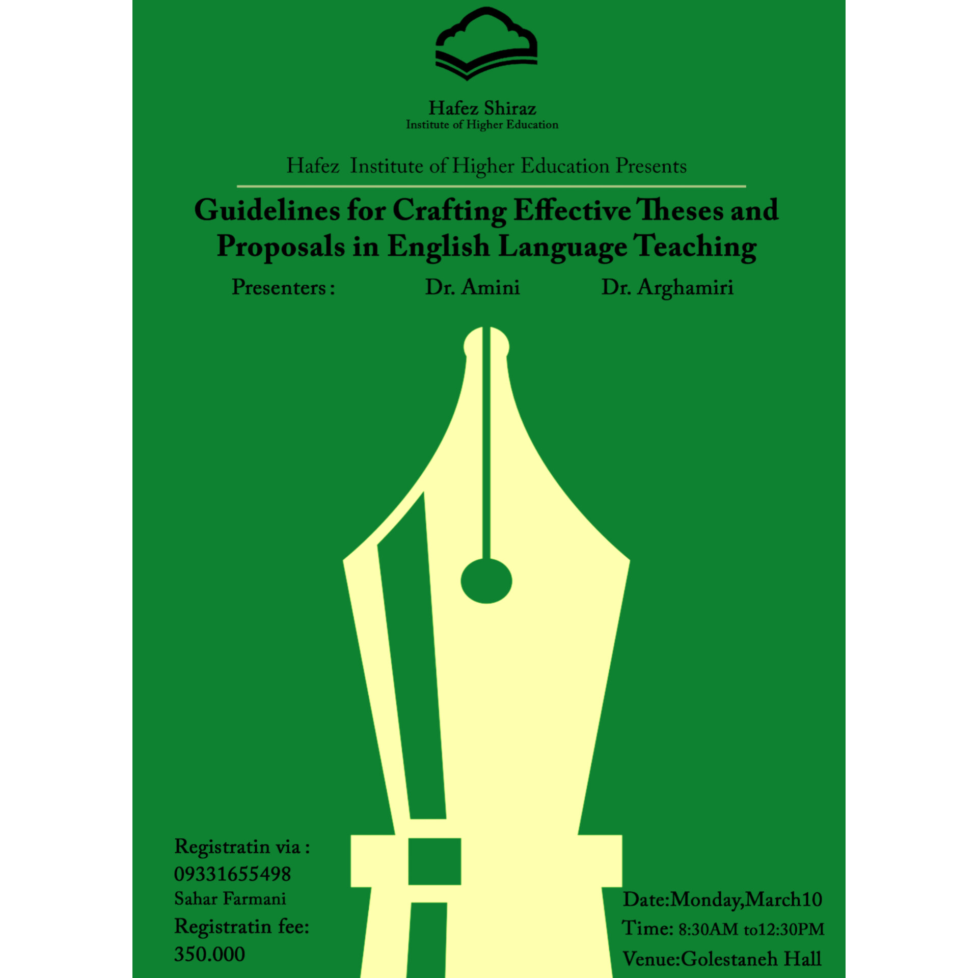 guidelines for grafting theses and proposals in inglish langugar teaching